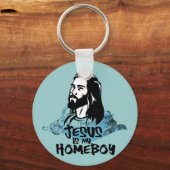Riyah-Li Design Jezus is mijn Homeboy Sleutelhanger (Voorkant)