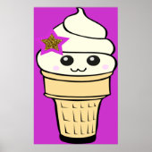 Riyah-Li Design Kawaii Ice Cream Poster (Voorkant)