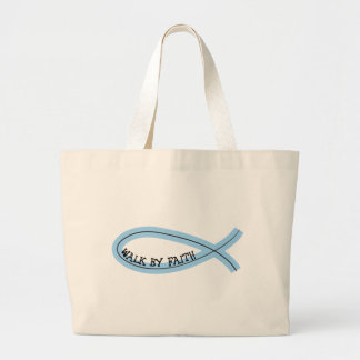 Riyah-Li-Design lopen door de gelovigen Grote Tote Bag