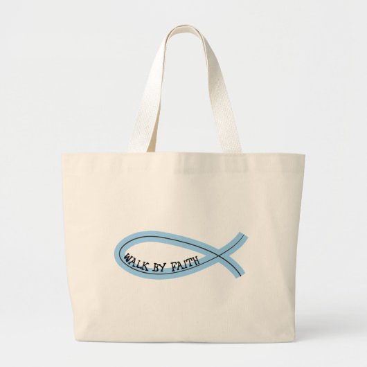 Riyah-Li-Design lopen door de gelovigen Grote Tote Bag (Voorkant)