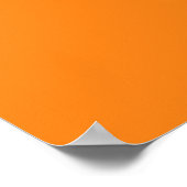 Riyah-Li Design Oranje Leaf Poster (Hoek)