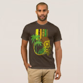 Riyah-Li Design Retro Abstract T-shirt (Voorkant volledig)