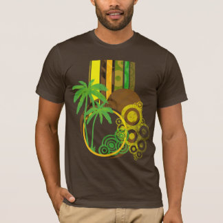 Riyah-Li Design Retro Abstract T-shirt