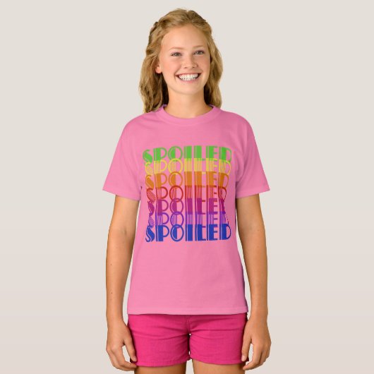 Riyah-Li Design Spoiled T-shirt (Voorkant volledig)