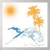 Riyah-Li Design Surfer Poster (Voorkant)