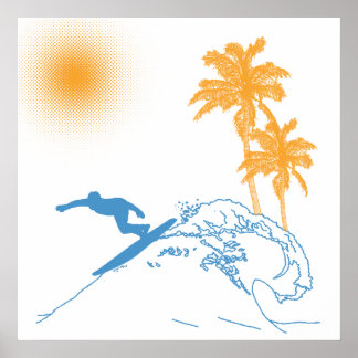 Riyah-Li Design Surfer Poster