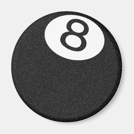 Riyah-Li Design Vintage 8 Ball Magneet (Voorkant)