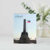 rizal flag monument briefkaart (Staand voorkant)