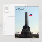 rizal flag monument briefkaart (Voorkant / Achterkant)