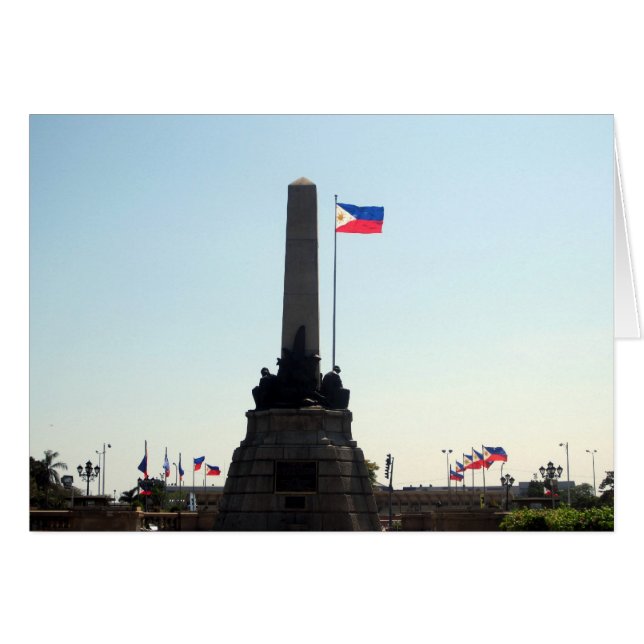 rizal monument (Voorkant Horizontaal)