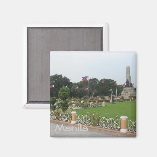 Rizal Park Magneet (Voorkant / Achterkant)
