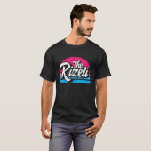 Rize 53 Memleket Turkey Retro Gift Idea T-shirt (Voorkant volledig)