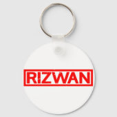 Rizwan Stamp Sleutelhanger (Voorkant)