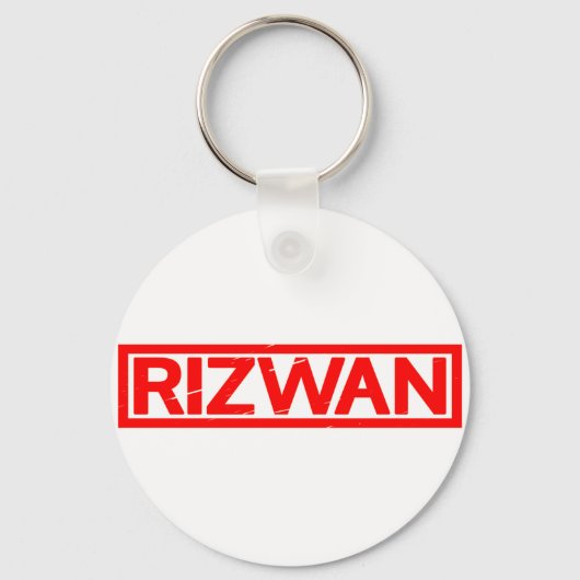Rizwan Stamp Sleutelhanger (Voorkant)