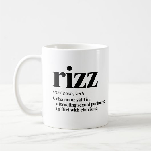 Rizz-definitie Koffiemok (Links)