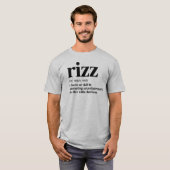 Rizz-definitie T-shirt (Voorkant volledig)
