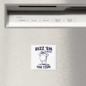 Rizz Em met de Tism Funny Autistic Frog Meme Magneet (Insitu (Vaatwasser))