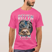Rizz EM met de TISM Sloth Autistic 90S Bootleg R T-shirt (Voorkant)
