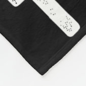 Rizz EM met het TISM Funny Autism Awareness Fleece Deken (Hoek)