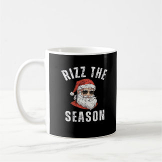 Rizz Het Seizoen Grappige Kerstman Gelukkig Rizzma Koffiemok