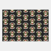 Rizz Het Seizoen Trendy Kerstman Santa Inpakpapier Vel (Voorkant 3)