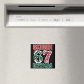 Rizz Kerstmis 67 Grappige Kerstmis Gen Alpha Skibi Magneet (Insitu (Vaatwasser))