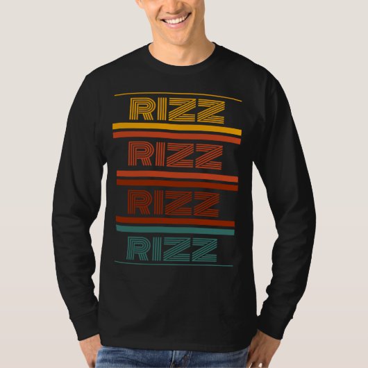 Rizz Meme 1 T-shirt (Voorkant)