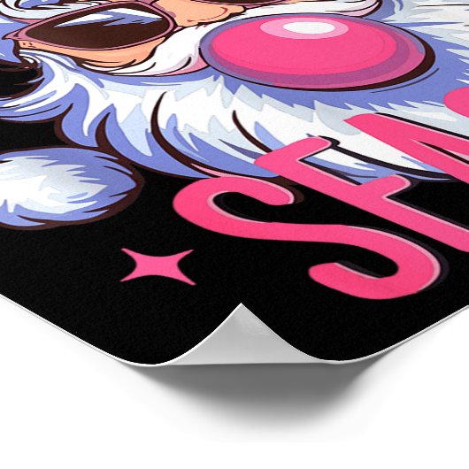 Rizz The Season Funny Christmas Pajamas Rizzler Sa Poster (Hoek)