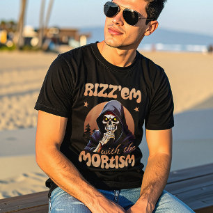 Rizz'em met het mortisme t-shirt