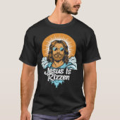 Rizzin' Christ: Pasen Swag T-shirt (Voorkant)