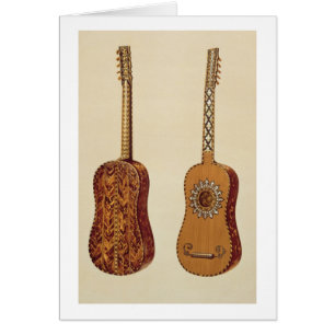 Rizzio Guitar uit 'Musical Instruments' (colore)