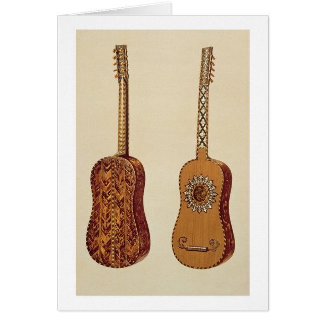Rizzio Guitar uit 'Musical Instruments' (colore) (Voorkant)