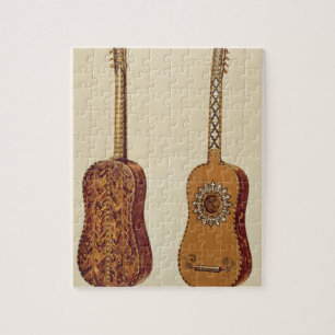 Rizzio Guitar uit 'Musical Instruments' (colore) Legpuzzel