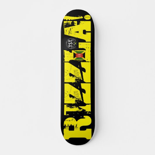 RIZZLA ! Skateboard, 7¾" Deck Persoonlijk Skateboard (Voorkant)