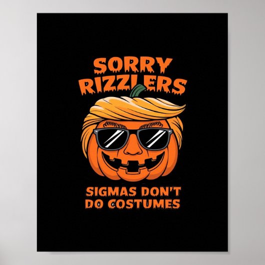 Rizzlers, Sigma's doen geen kostuums - Trumpkin Si Poster (Voorkant)