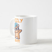 Rizzly Beer Koel Beer met zonnebril Koffiemok (Voorkant links)