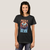 Rizzly Beer Koel Grizzly Beer Dragen Zonnebril F T-shirt (Voorkant volledig)