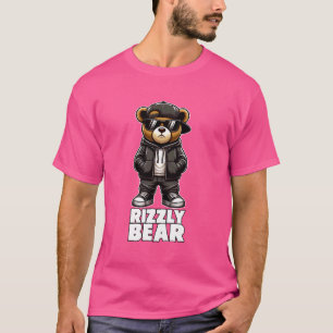 RIZZLY BEER Rizzler W Rizz Cool Teddy Bear Beste I T-shirt