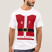 Rizzmas Kerstman 67 T-shirt (Voorkant)