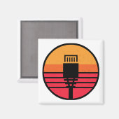 RJ 45-connector Magneet (Voorkant / Achterkant)