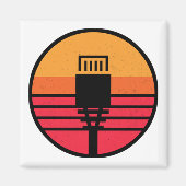 RJ 45-connector Magneet (Voorkant)