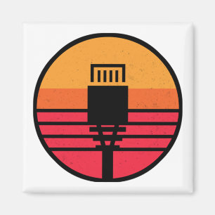 RJ 45-connector Magneet