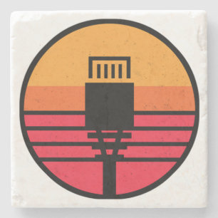 RJ 45-connector Stenen Onderzetter