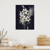 RJ Thornton - De witte Lily Poster (Keuken)