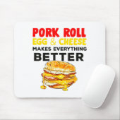 Rk Roll Egg And Cheese New Jersey Pride Nj Foodie Muismat (Met muis)