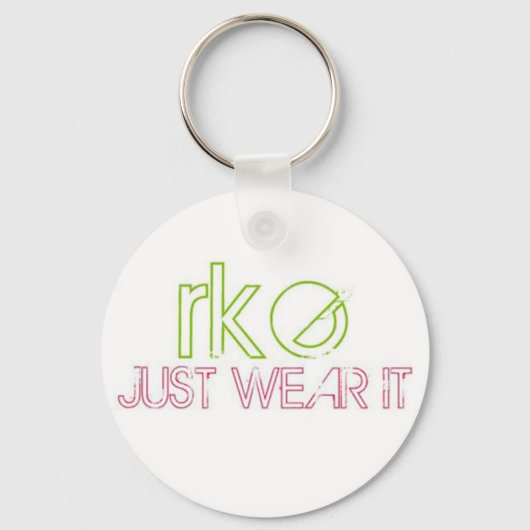 RKE DRAAG NET DE SLEUTELRING SLEUTELHANGER (Voorkant)