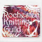 RKG Snowflake Mousepad Muismat (Voorkant)