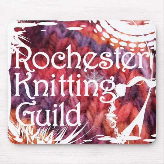 RKG Snowflake Mousepad Muismat (Voorkant)