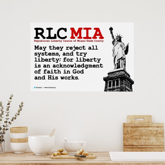 RLC MIA Poster 36 x 24 inch (Keuken)