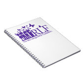 RLF-Logo-laptop, 80 pagina's Notitieboek (Rechterzijde)